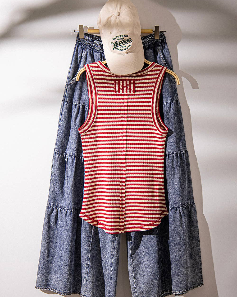 Americana Stripe Tank | Yeah Gurl Boutique