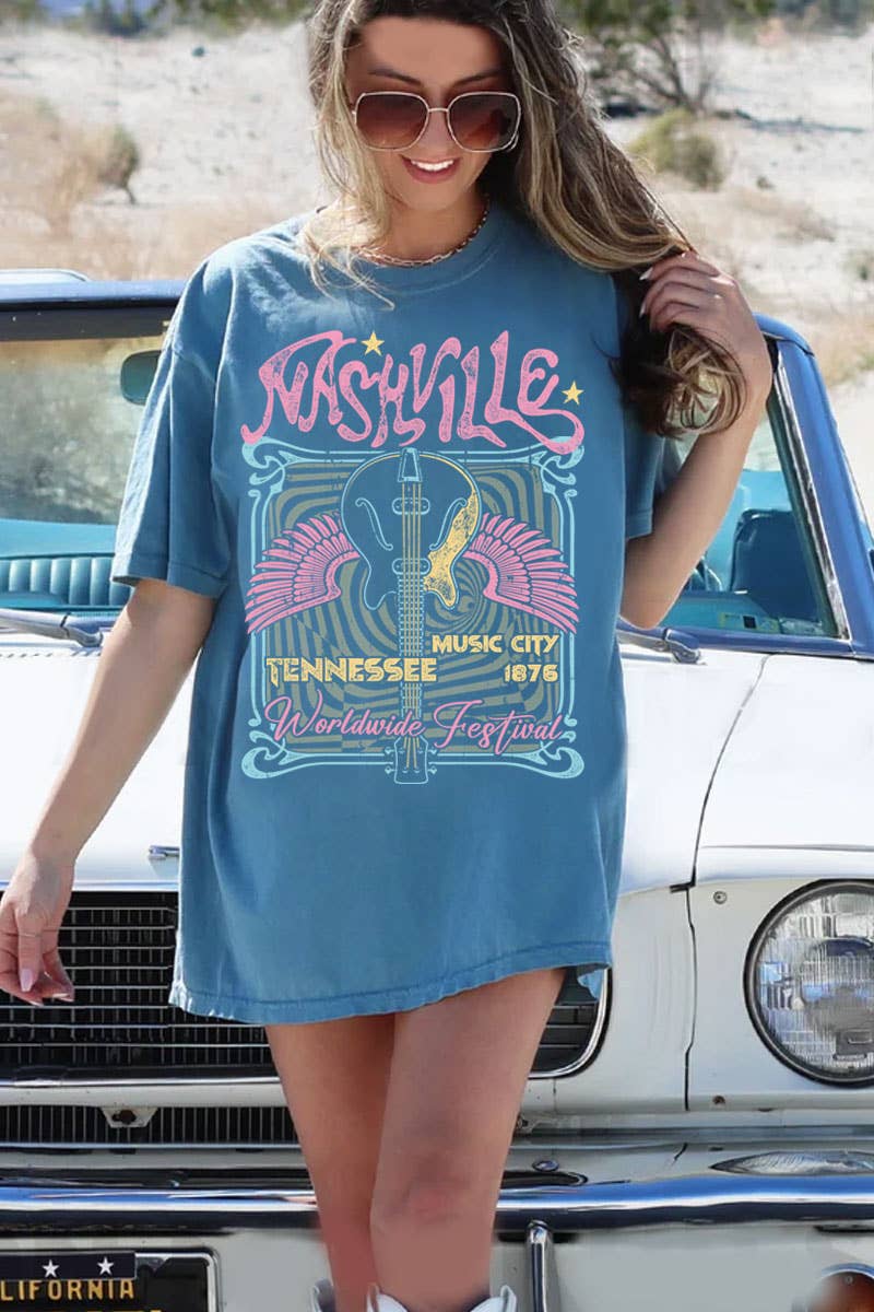 Nashville Tennessee Mineral Graphic Tee