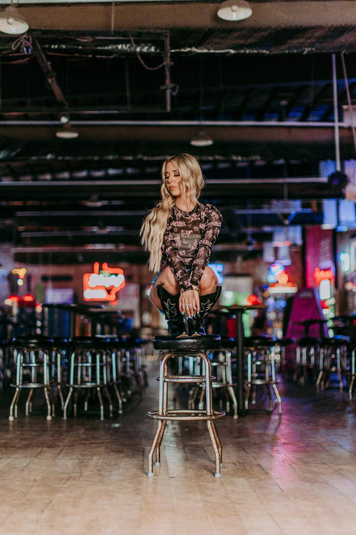 Rodeo Mirage 3D Printed Mesh Top