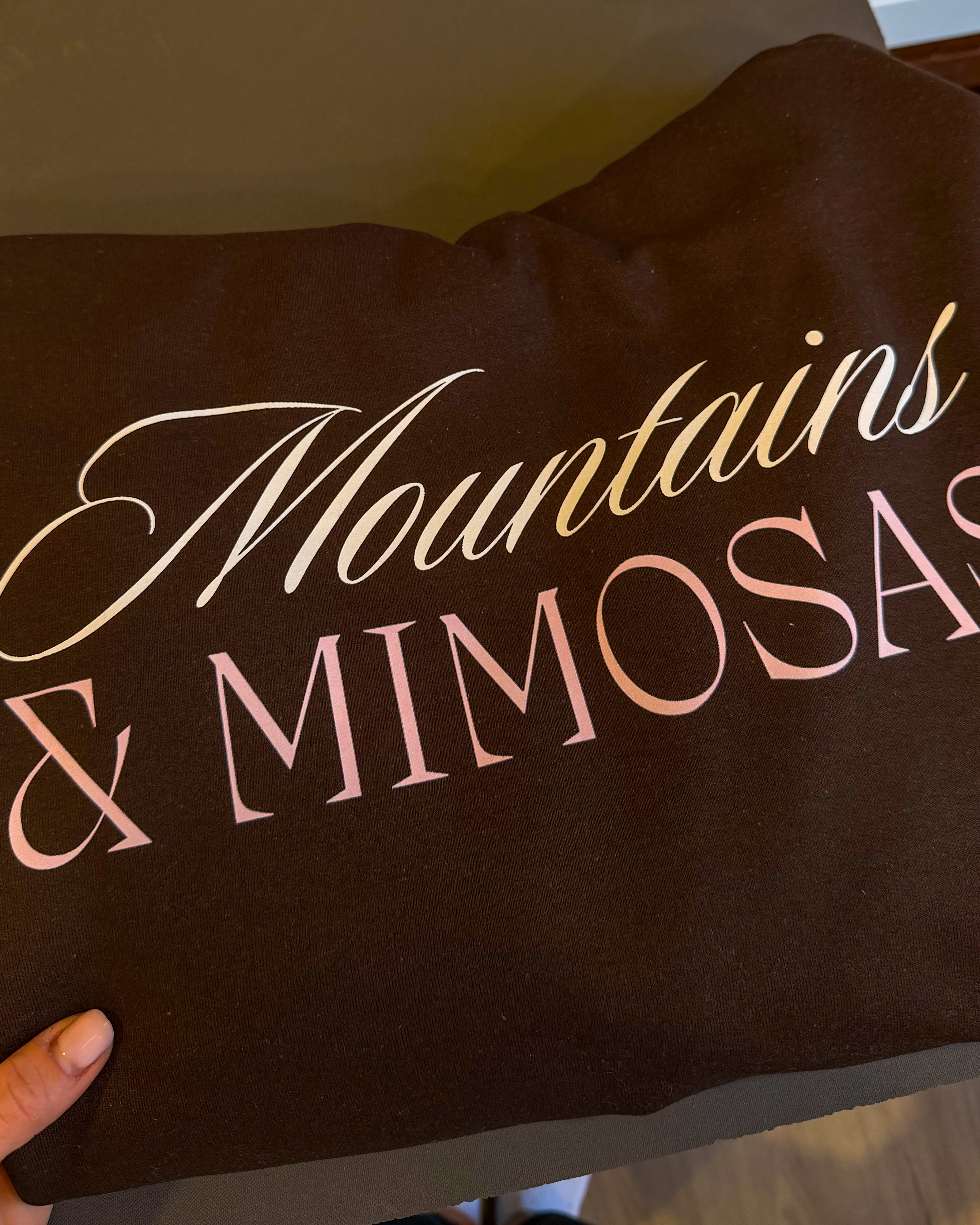 Mountains & Mimosas Hoodie