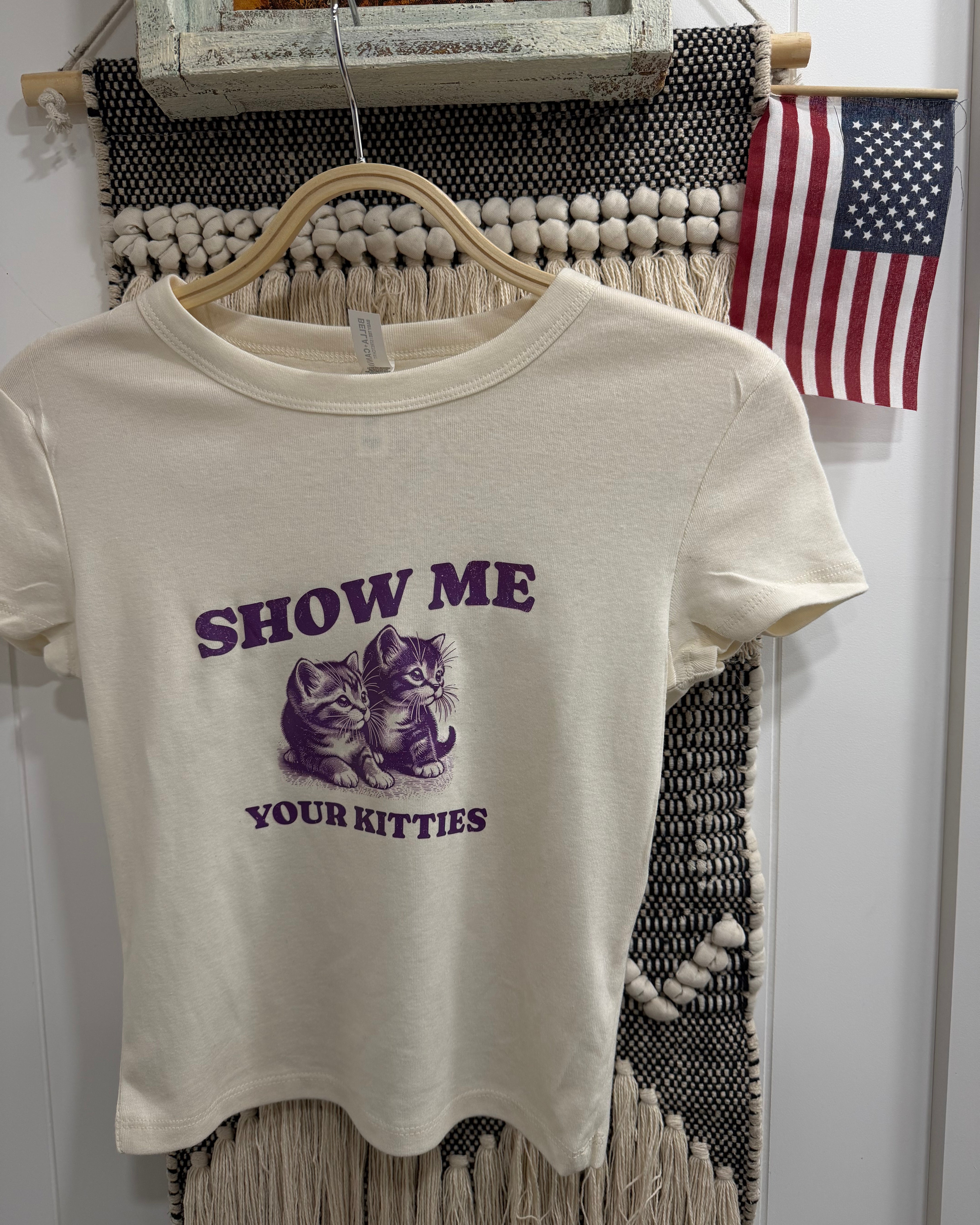Show Me Your Kitties Baby Tee