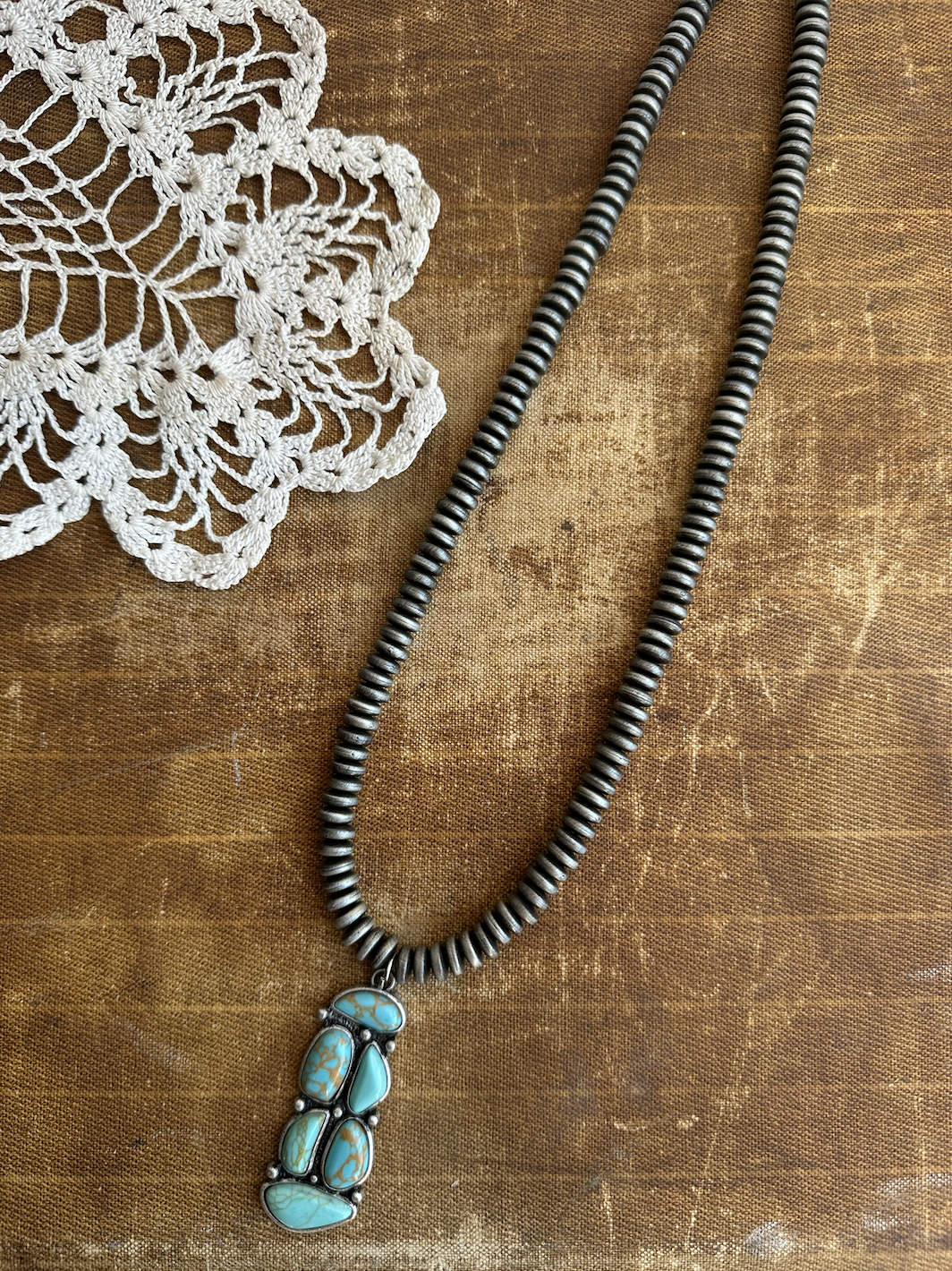 Stacked Turquoise Necklace