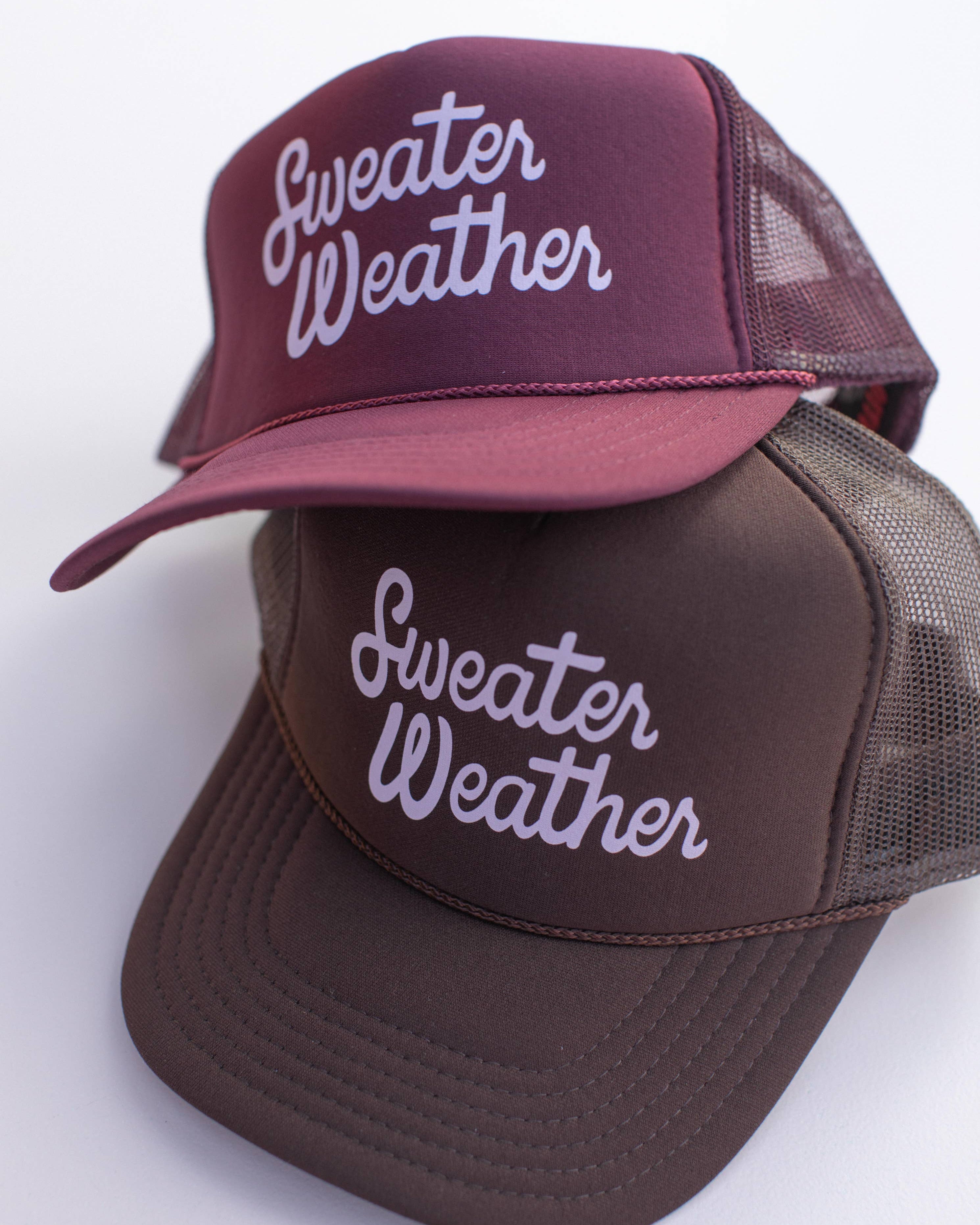 Sweater Weather Trucker Hat