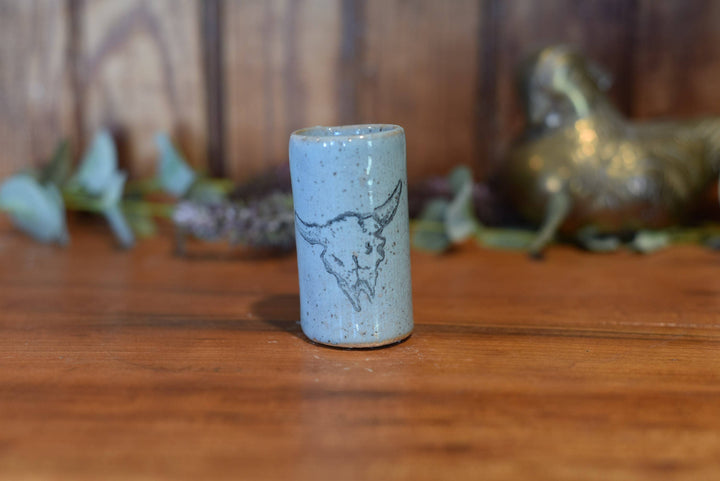 Tiny Tumbler | Cow Skull