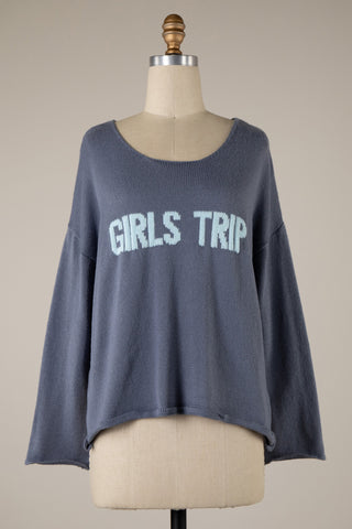 GIRLS TRIP Lightweight Sweater