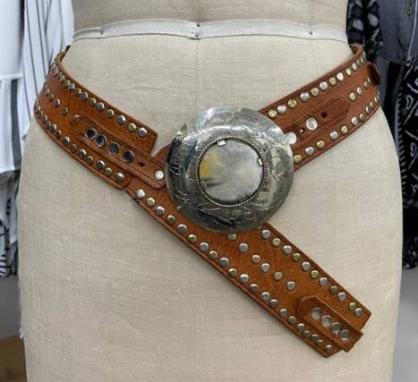 Studded & Saddled Belt
