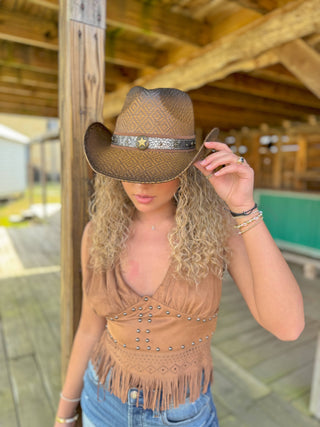 Roswell Cowboy Hat | Raffia