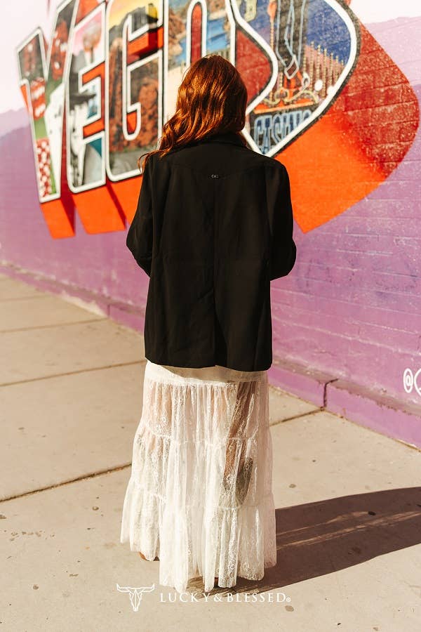 Prairie Moon Lace Maxi Skirt