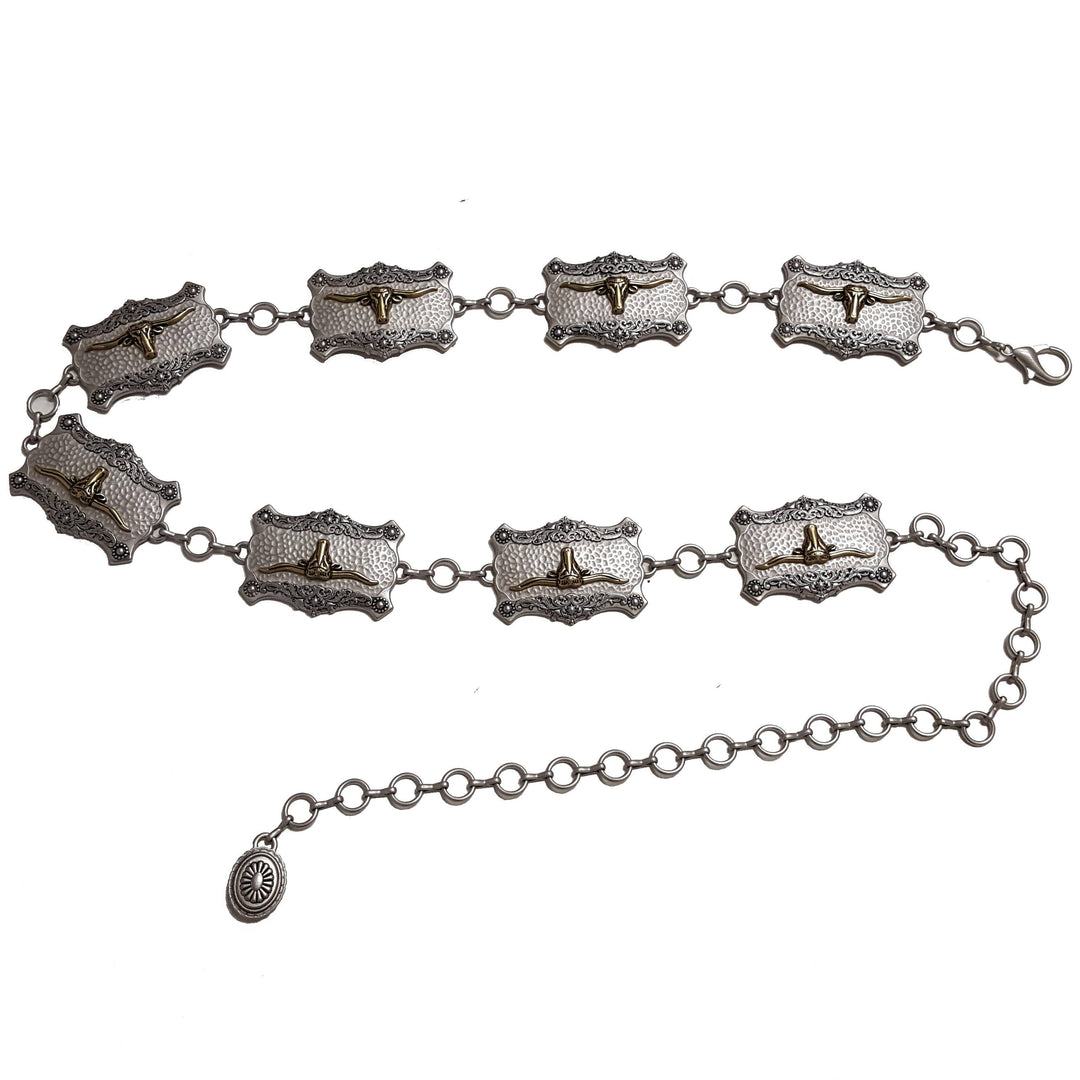 Longhorn Legend Concho Belt (One Size)