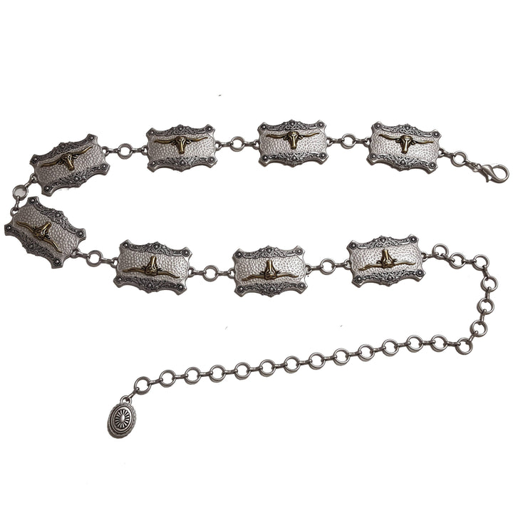 Longhorn Legend Concho Belt (One Size)
