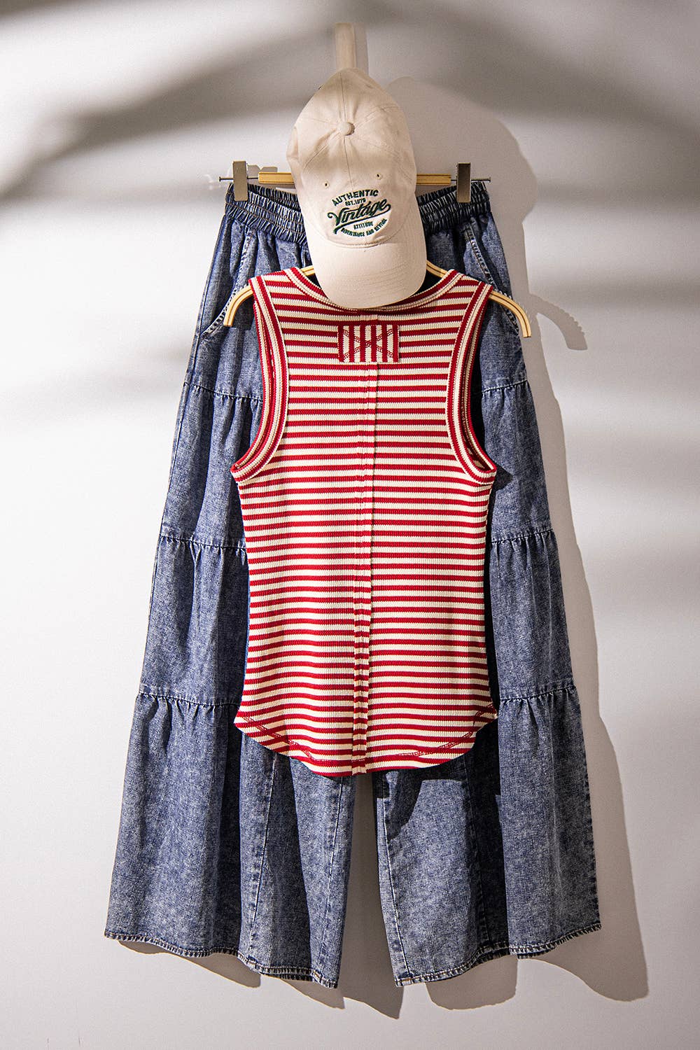 Americana Stripe Tank | Yeah Gurl Boutique