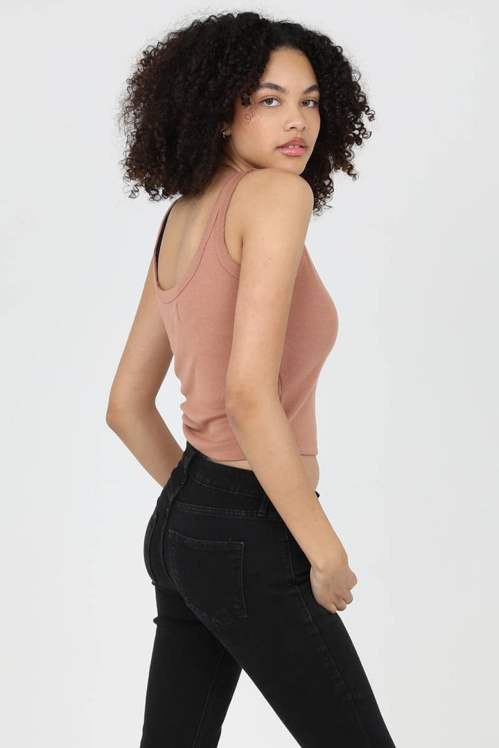 Sienna Tank | Clay