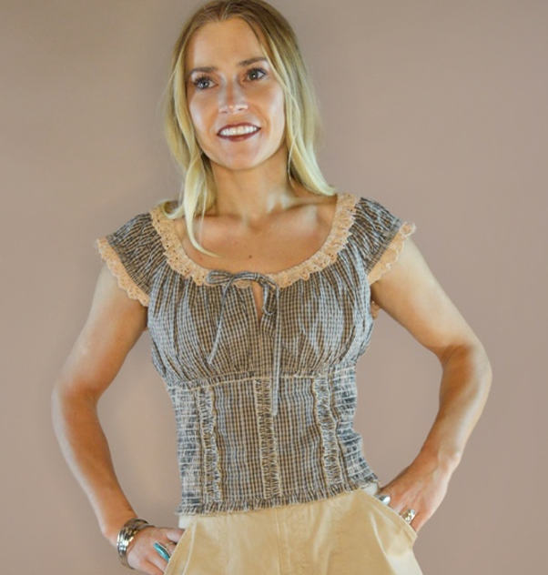 Bluebell Smocked Top