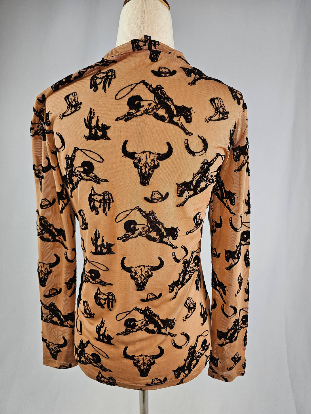 Cowboy 3D Mesh Top