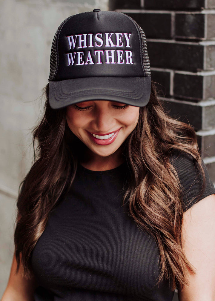 Whiskey Weather Trucker Hat