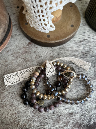 Cora Dark Bracelet Set