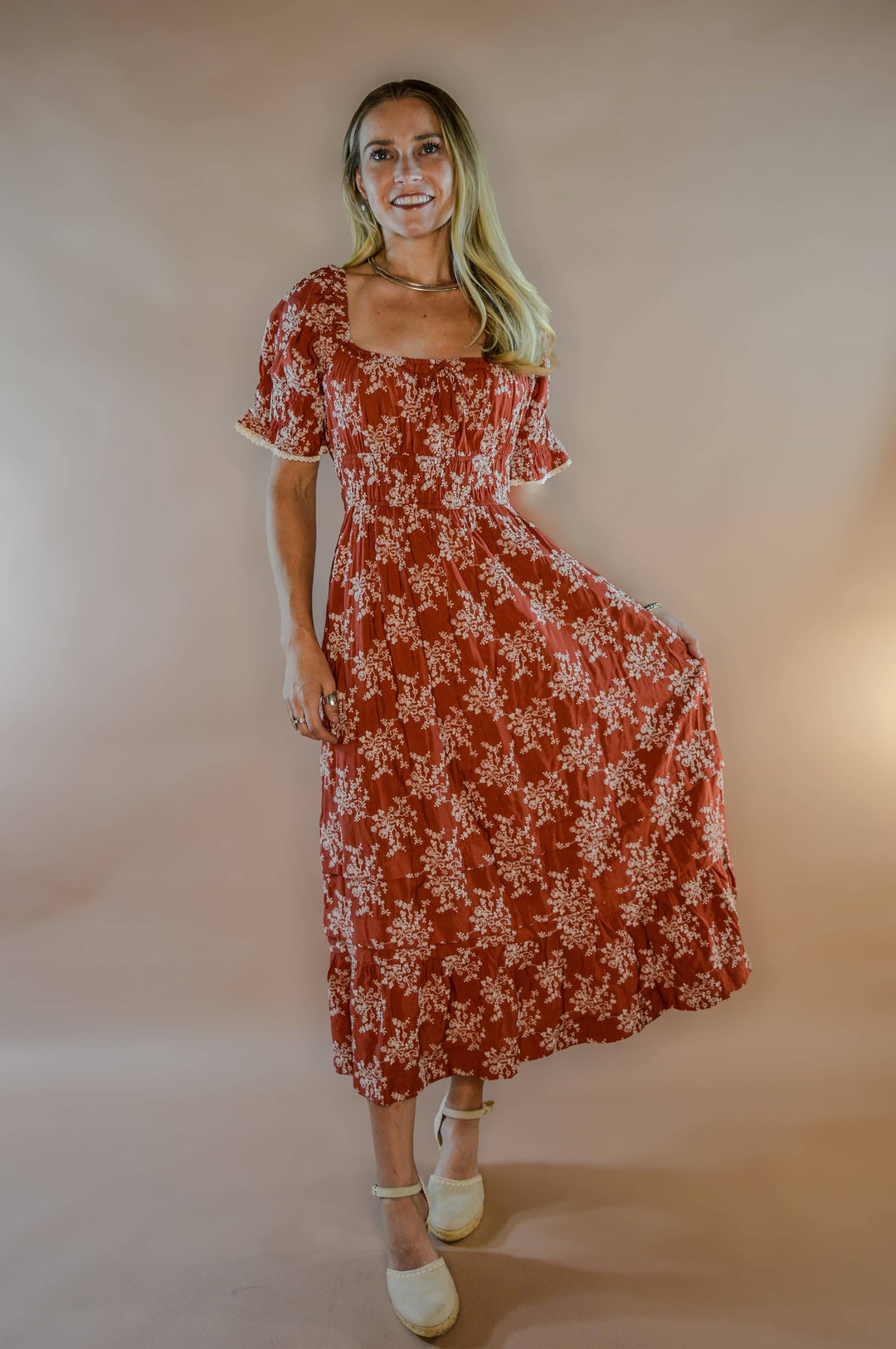 Scarlet Meadow Dress