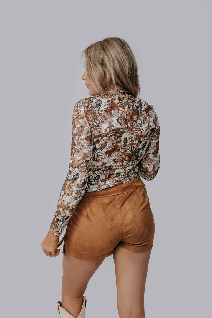 Buckaroo Lace Top