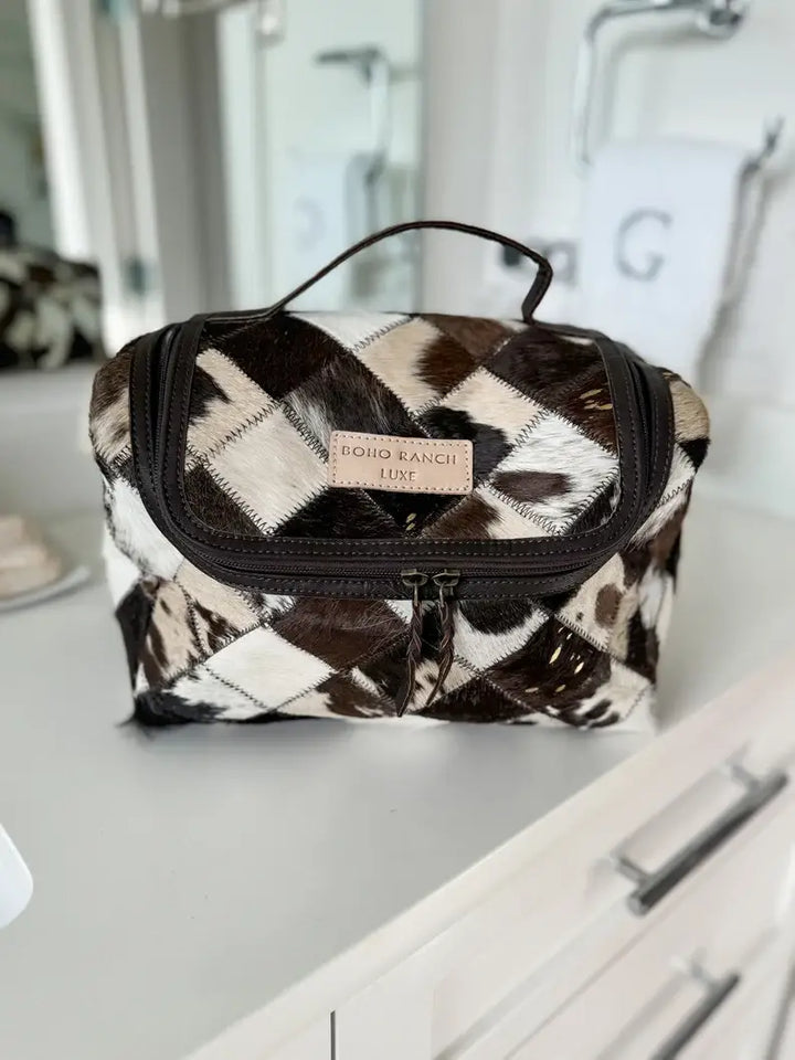 Boho Luxe Toiletry Bag | Black