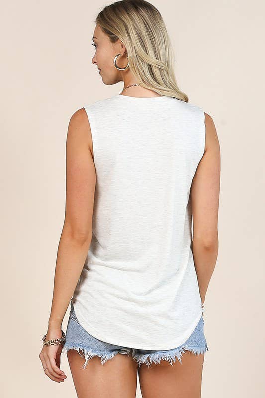 Vera Americana Sleeveless Top