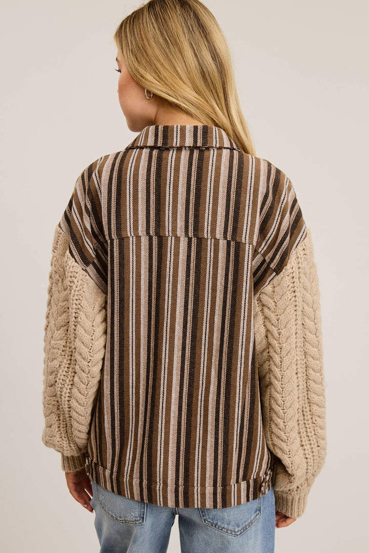 Sedona Contrast Knit Jacket