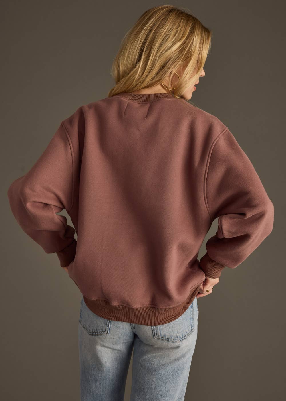 Whiskey Weather Sweatshirt | Mocha