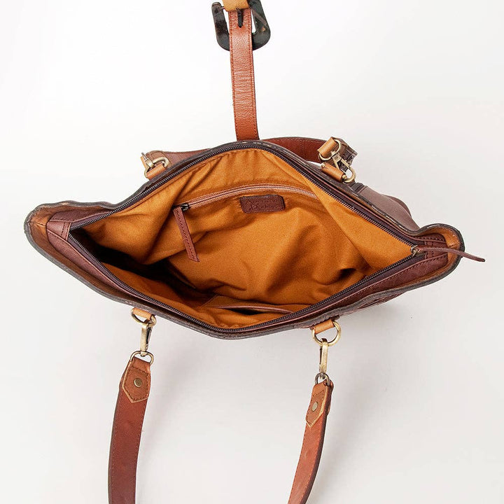 Tooled Leather Cowgirl Bag