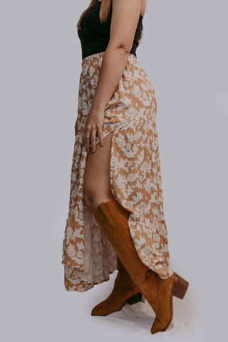 Petal Dusk Maxi Skirt