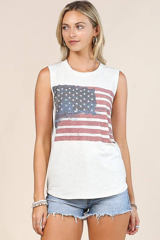 Vera Americana Sleeveless Top