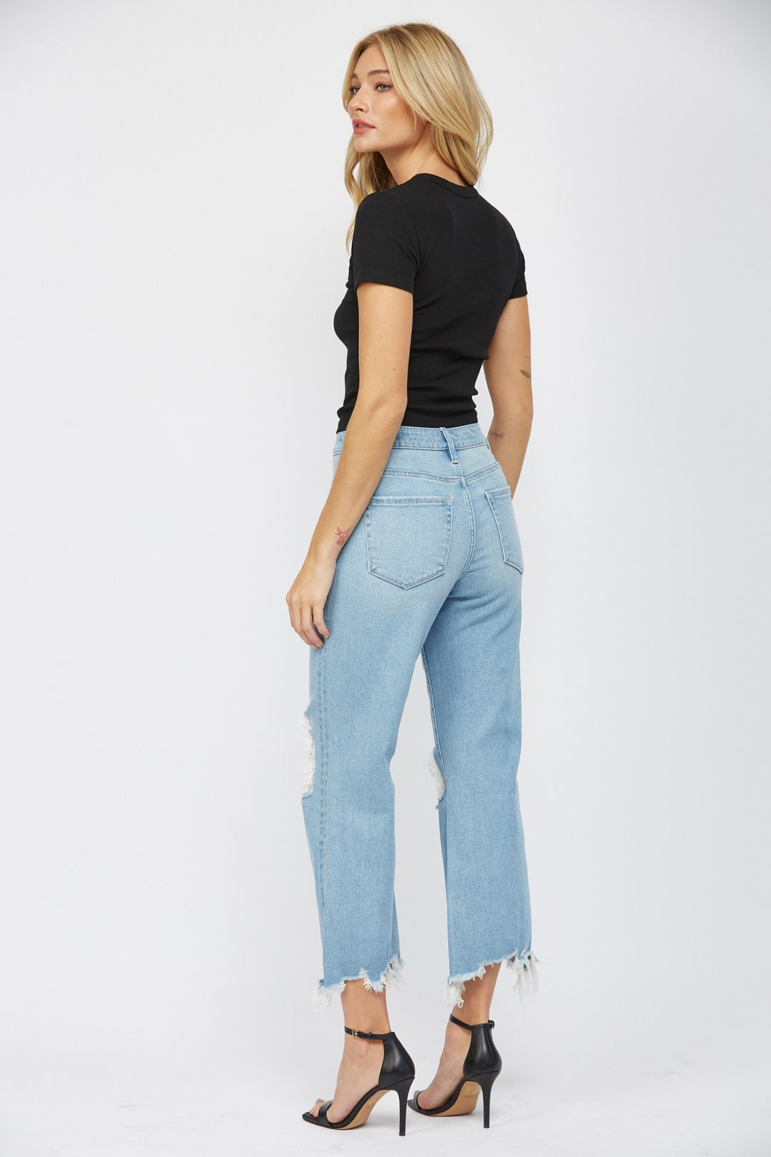 90's Vibe Vintage Crop Flare