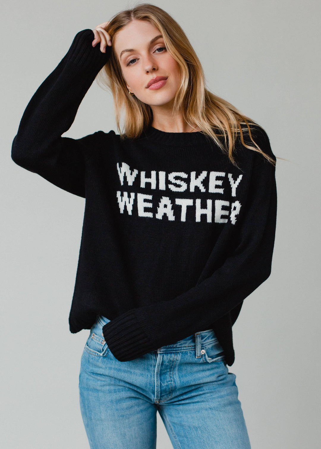 Whiskey Weather Sweater | Black