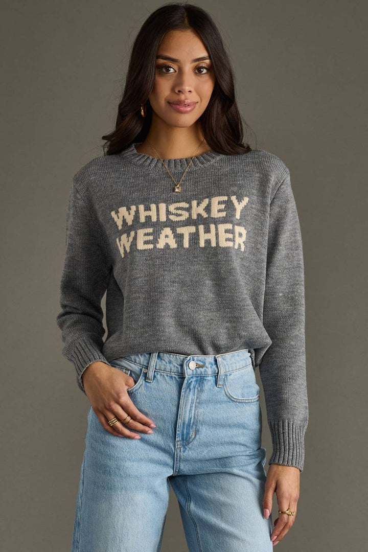 Whiskey Weather Sweater | Gray