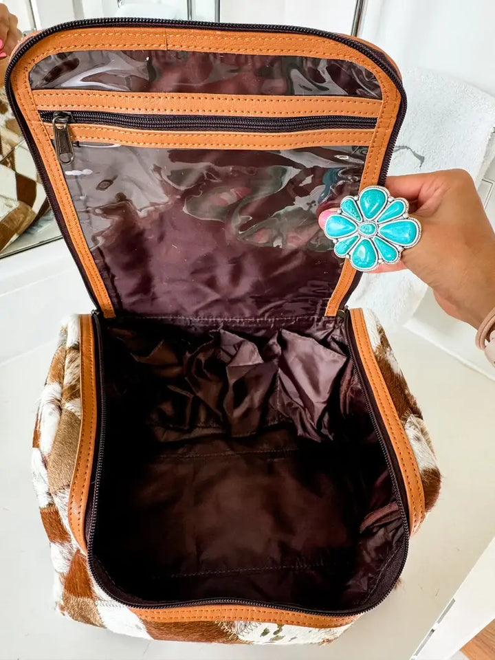 Boho Luxe Toiletry Bag | Tan
