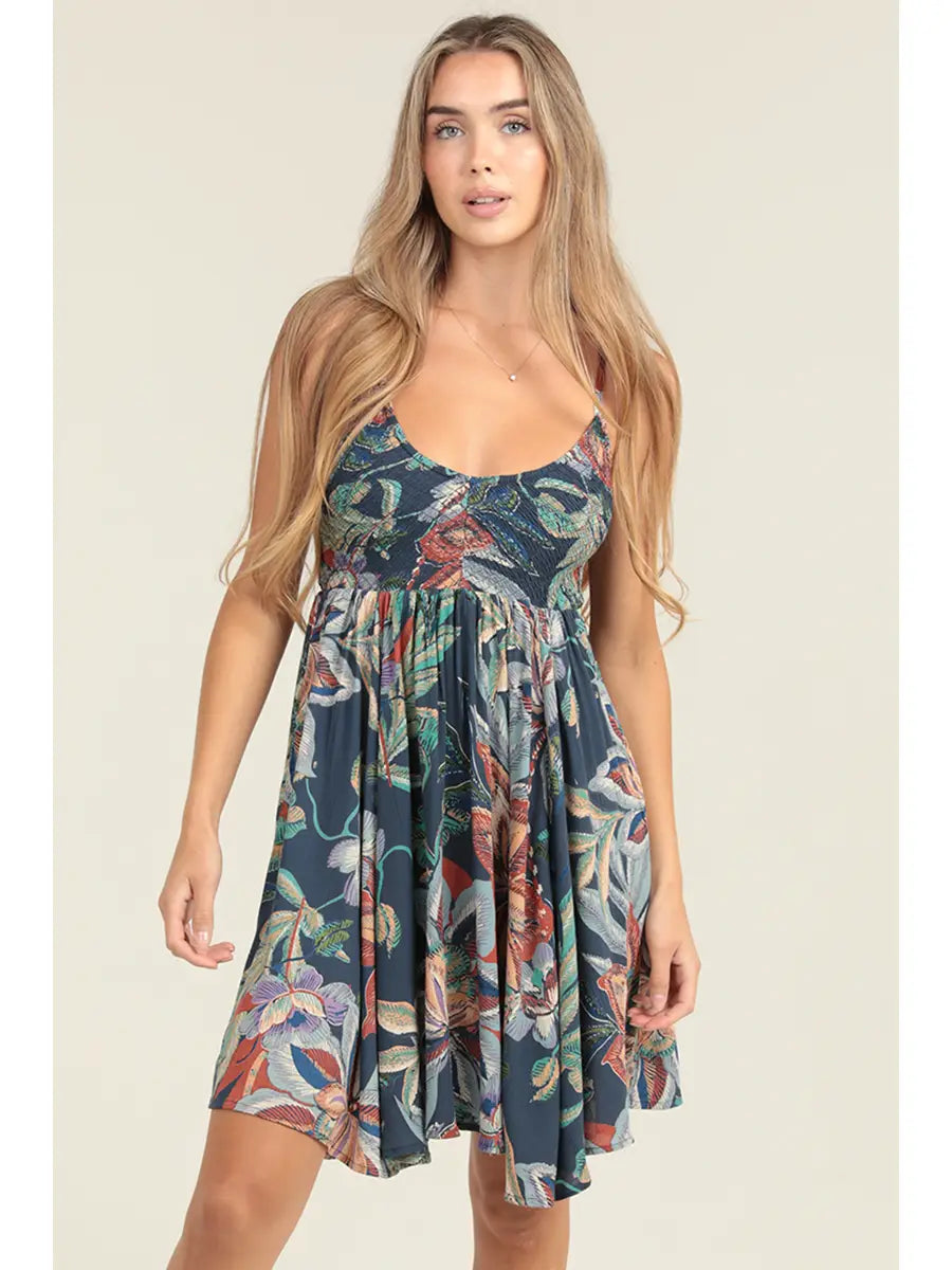 Wildflower Smocked Bodice Sundress