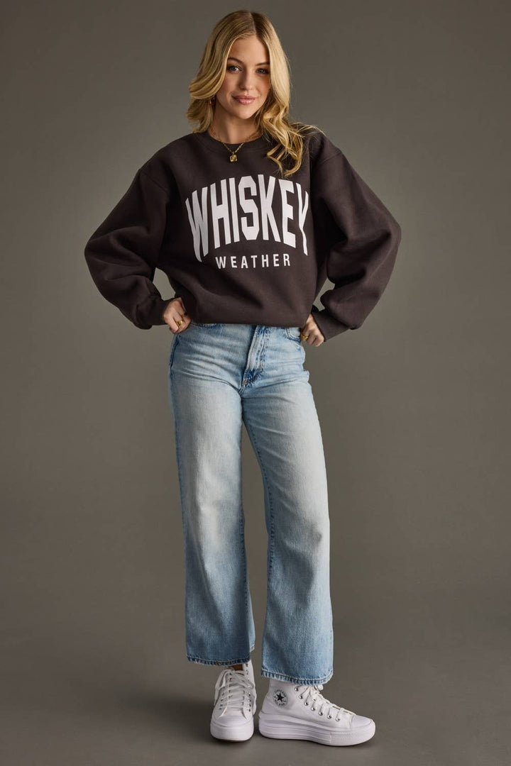Whiskey Weather Sweatshirt | Charcoal