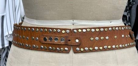 Studded & Saddled Belt