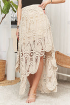 Canyon Lace Crochet Maxi Skirt