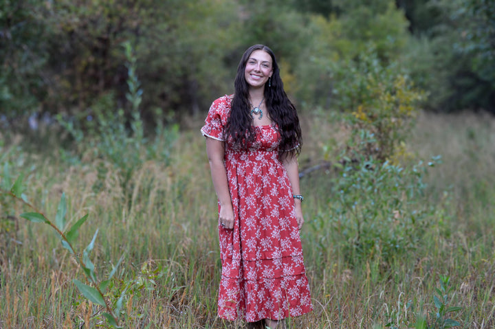 Scarlet Meadow Dress