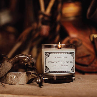 Cowboy Country Candle