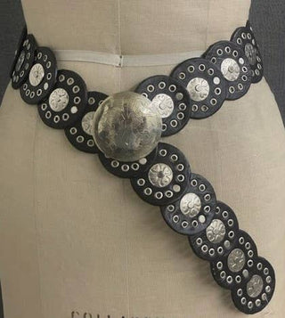 High Desert Concho Belt | Black