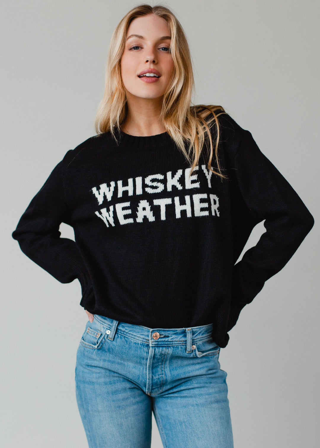 Whiskey Weather Sweater | Black