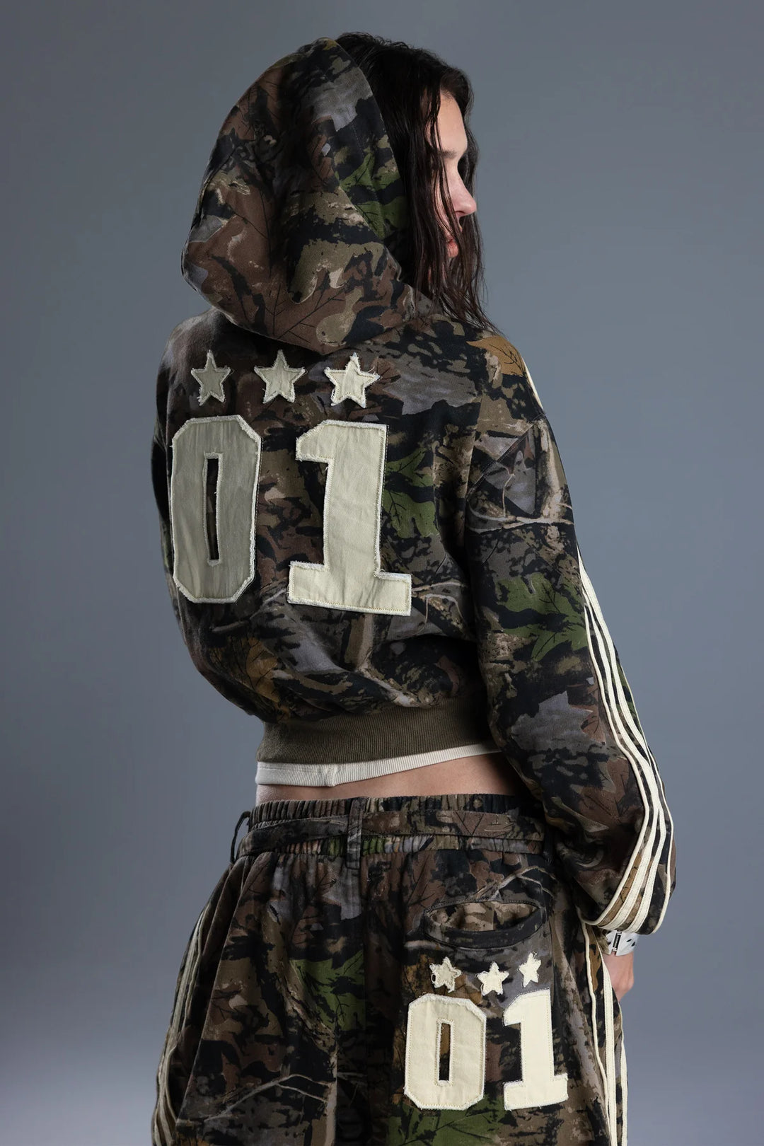 Miss Me Carlee Camo Hoodie