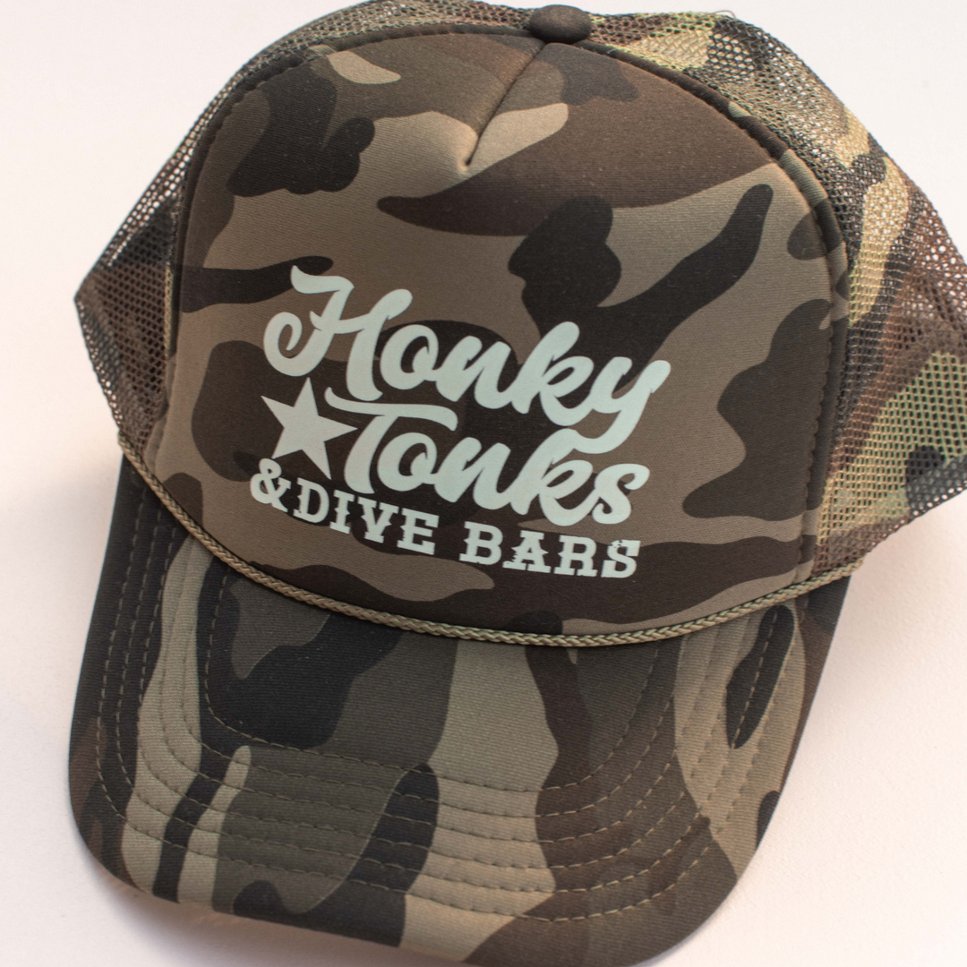 Honky Tonk & Dive Bars Trucker Hat