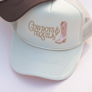 Cowboys and Tequila Trucker Hat