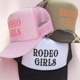 Rodeo Girls Trucker Hat (Pink)