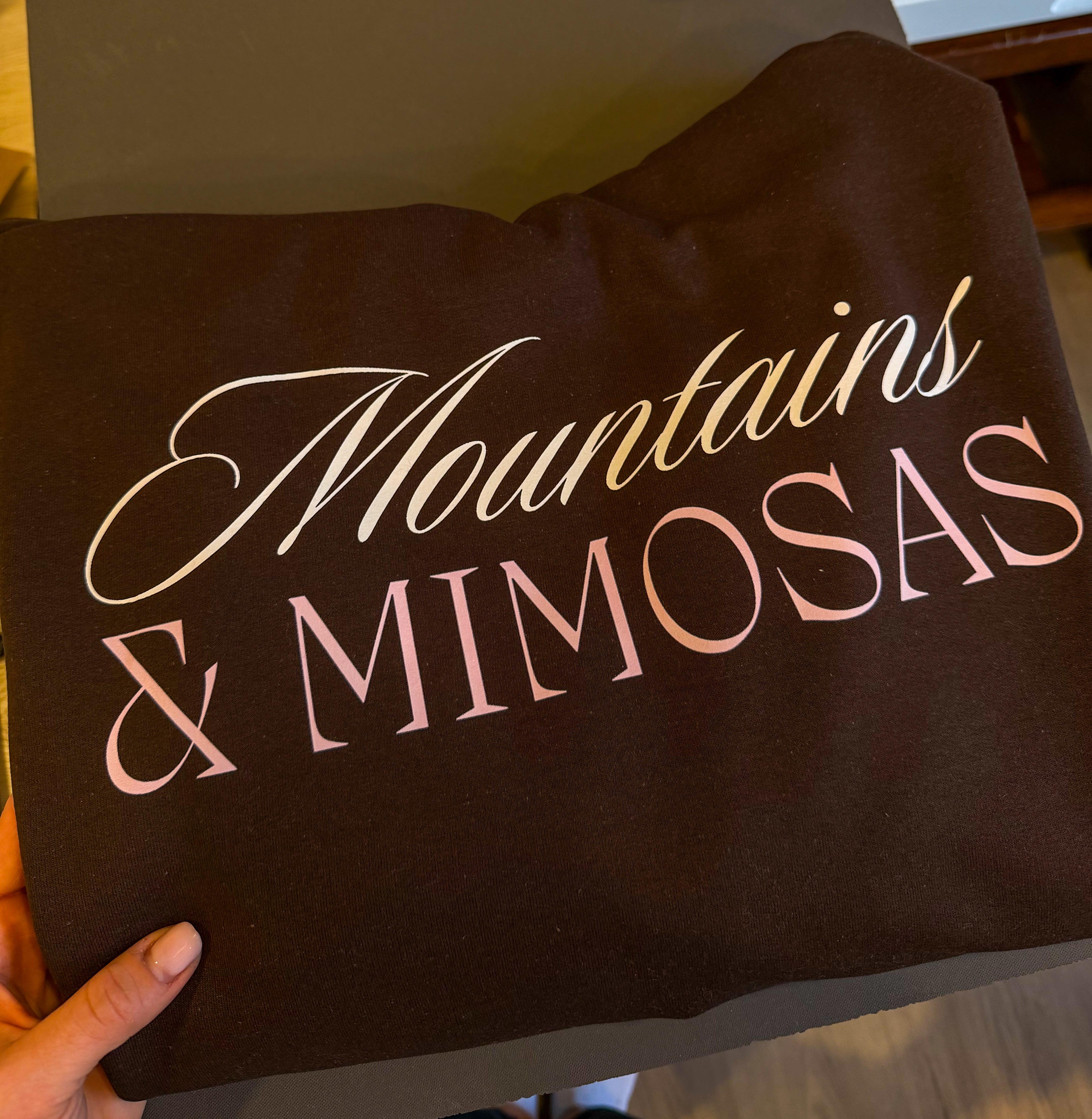Mountains & Mimosas Hoodie
