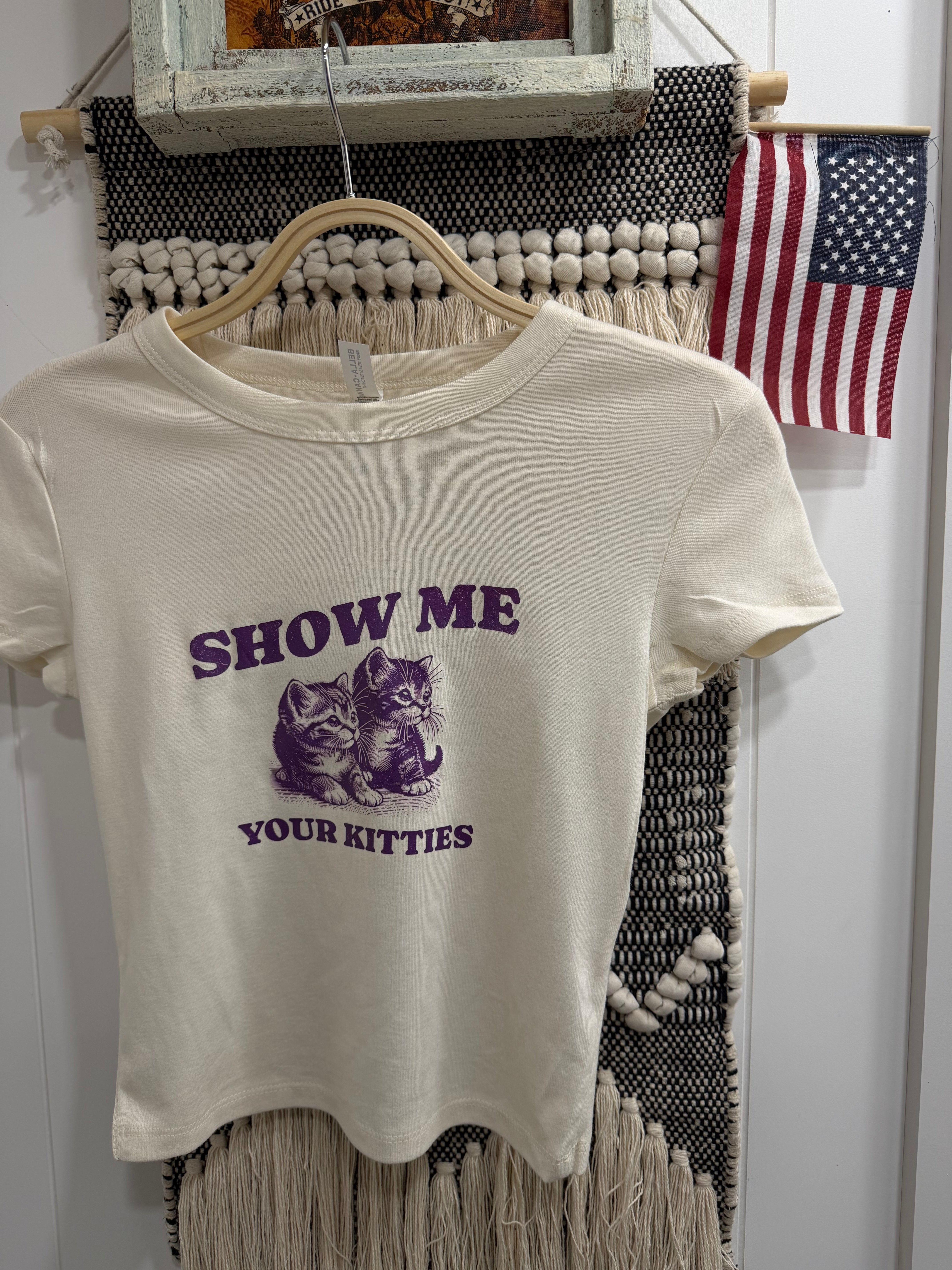 Show Me Your Kitties Baby Tee