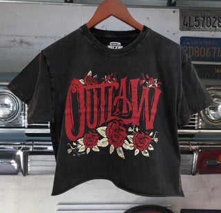 Outlaw Cropped Tee