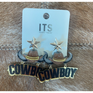 Giddy Up Cowboy Earrings