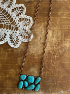 Turquoise Creek Boulder Necklace